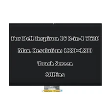 LCD Touchscreen Digitizer Assembly For Dell Inspiron 16 7620 P119F001 1920x1200