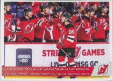 2022-23 Topps NHL Sticker Collection #291 Team Highlight New Jersey Devils