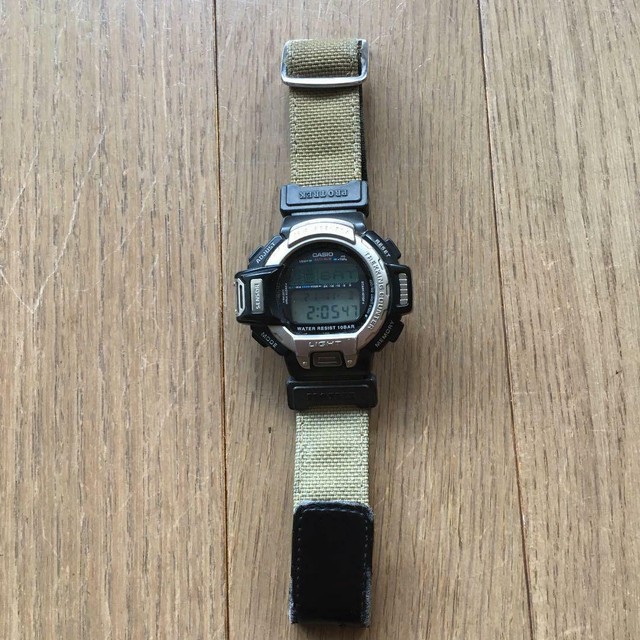 Rare vintage Casio Protrek PRT-60 (1571) Triple SENSOR. See video for sale  online | eBay