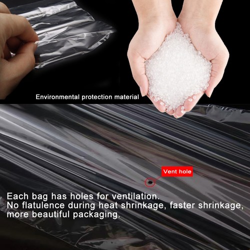 100pcs POF Heat Shrink Bag Wrap Film Packaging Seal Gift Packing Shrinkable - Picture 6 of 20