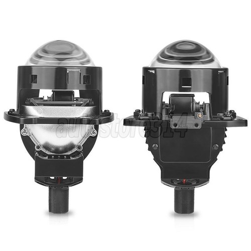 2X 3inch Bi-LED Projector Lens Headlight High Low Beam H4 H7 9005 9006 Universal - Picture 7 of 15