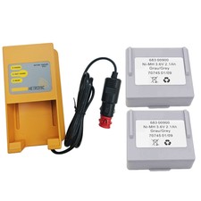 UCH-2 Battery Charger 24V Car Charger  2x 68300900 3.6 V 2100mAh Remote Battery