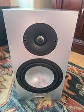 Canton Vento 802 Bookshelf Speakers Silver Pair Used German Tested Great Sound
