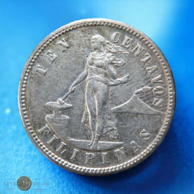 PHILIPPINES - 10 Centavos 1903 KM.165 - Photo 1/3