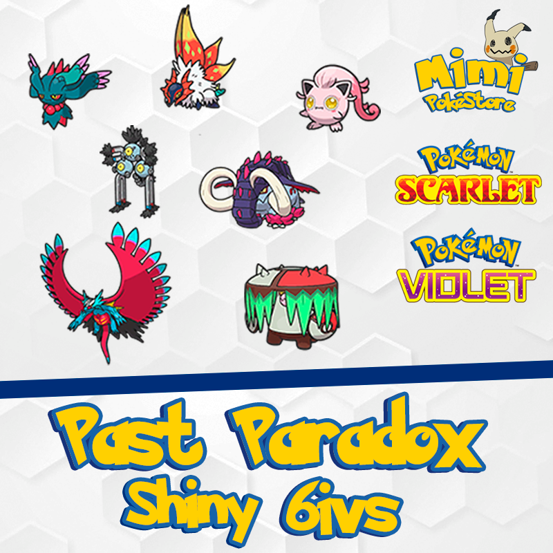 Shiny 6IV Past Ancient Paradox / Pokemon Scarlet and Violet / -  Denmark