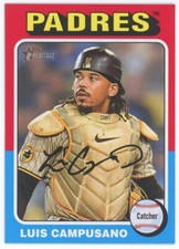 2024 TOPPS HERITAGE LUIS CAMPUSANO # 67 SP SAN DIEGO PADRES