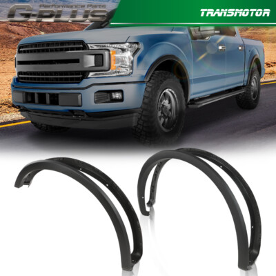 Factory Style Wheel Fender Flares Fit For Ford F150 F-150 2018-2020 Black 4Pcs