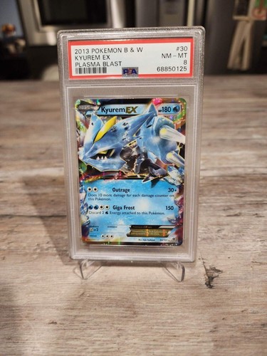 Kyurem-EX graded PSA 8 for sale on eBay