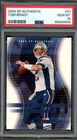 Tom Brady Card 2004 SP Authentic #51 PSA 10