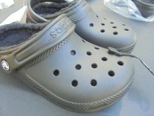 New Crocs Classic Lined Clog Men's 4 Women's 6 Black