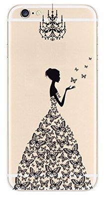 Coque Souple Gel Protectrice IPhone 6 - Modèle Fantaisie NOVAGO - Anti-choc Et Incassable