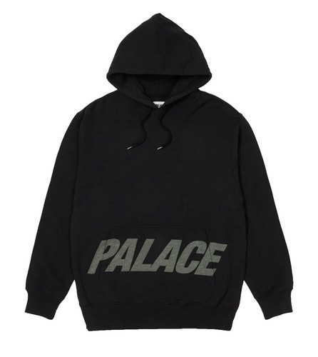 PALACE SKATEBOARDS YOSHIDA PORTER LOGO HOODIE Orange S Size Tri