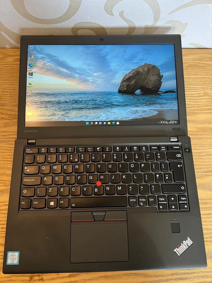 Laptop Lenovo ThinkPad X270 i5-6th Gen 8GB 256GB SSD 12.5" W11 Grade B UK STOCK - Image 4 of 4