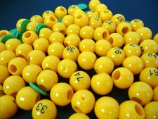 Spare Parts - MY Trad Games BINGO NUMBERED BALLS (No 1 to 45) - 0.5" / 12.8mm