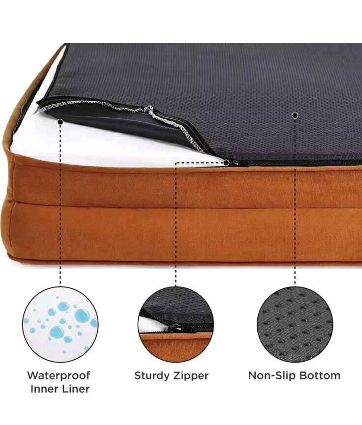 Bedsure Orthopedic Dog Bed for Extra Large Dogs XL Washable Dog Sofa