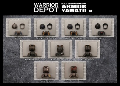 Acid Rain World Body Armor Yamato G1 - 1/18 3.75'' GI Joe