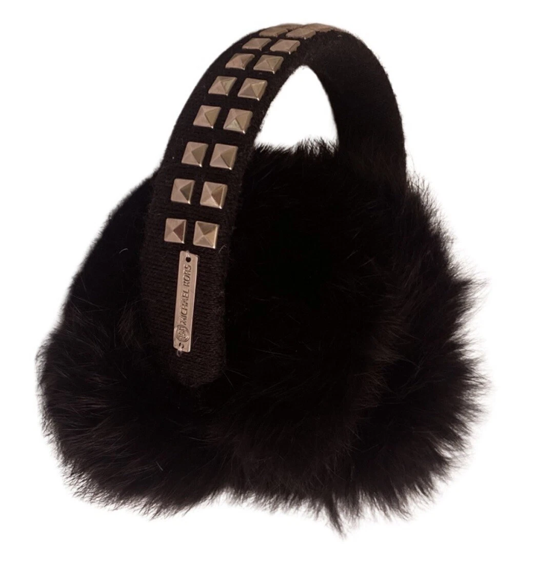 michael kors Black Studed Ear Muffs