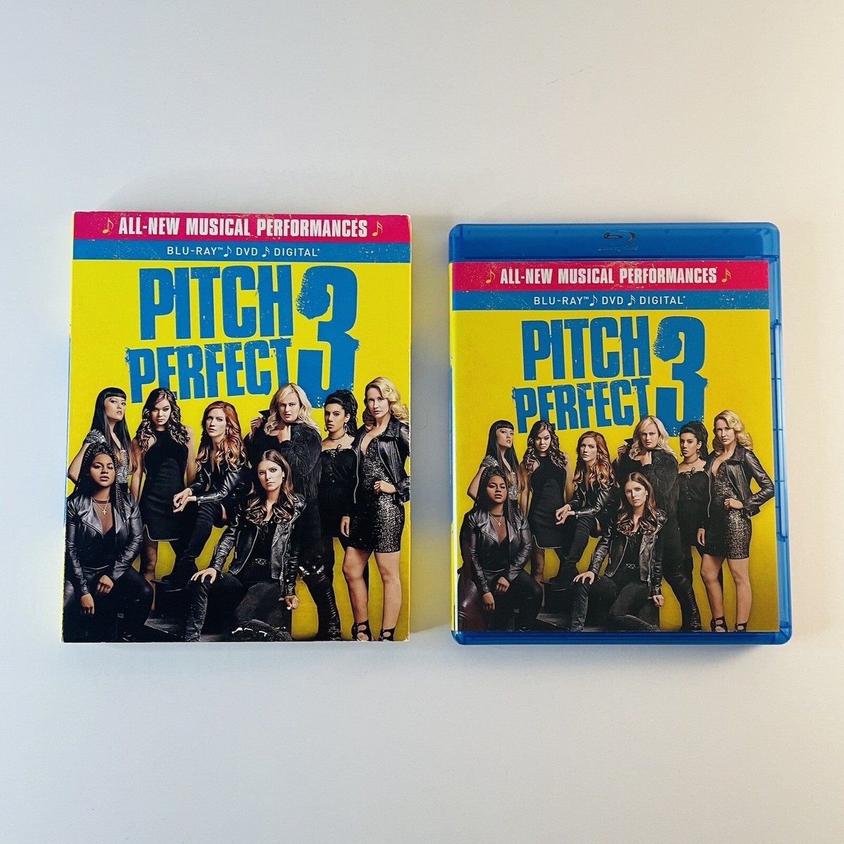 Pitch Perfect Trilogy 1-3 (Blu-Ray + DVD, 1 2 3) Anna