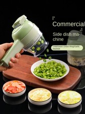 Máquina de decorar eléctrica cortador de verduras rebanadora de salchichas cebolleta de cocina