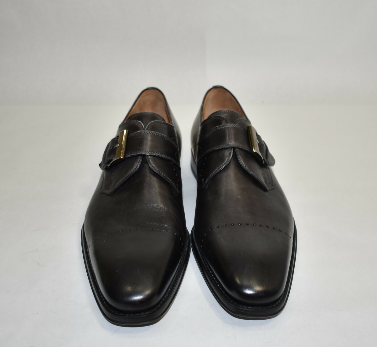 Magnanni Carey Monk Strap Loafer  Gray Size 10M Magnanni Men main image 4