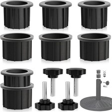 4 Pcs Patio Umbrella Base Hole Ring Plug Cover Umbrella Stand Replacement Parts