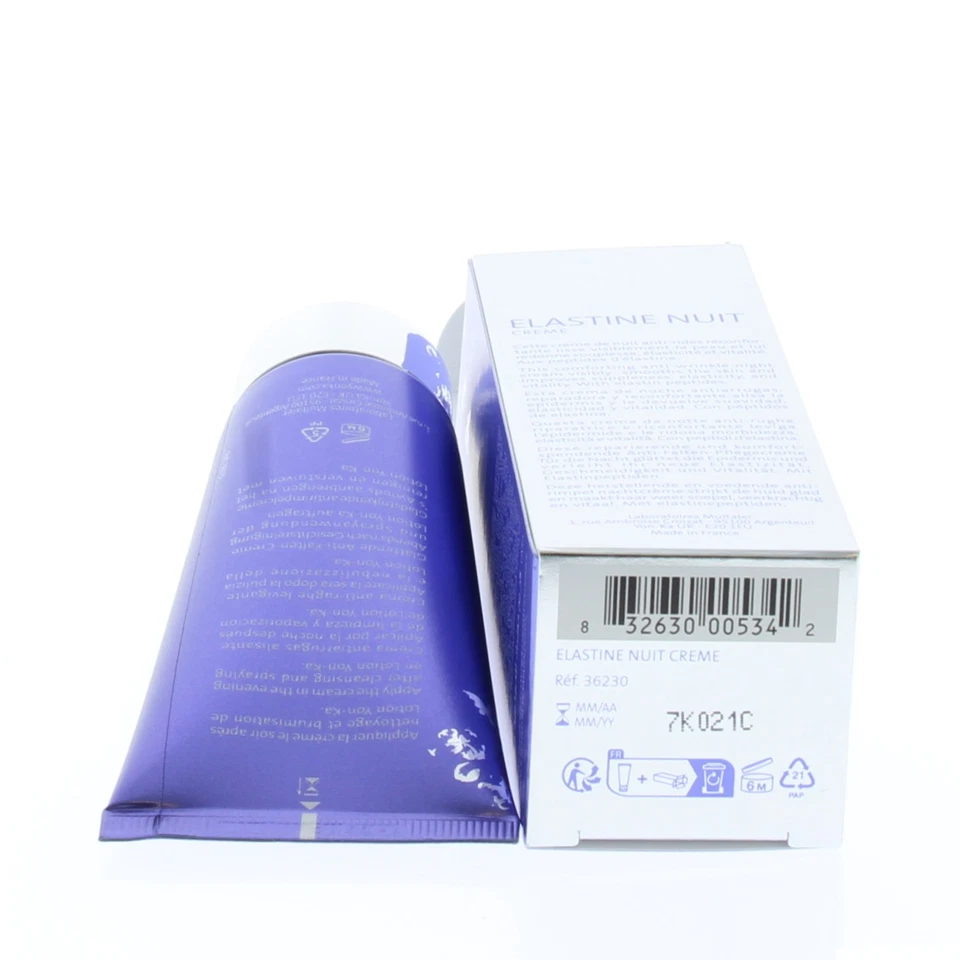 Crema suavizante Yonka Elastine Nuit, antiarrugas 50 ml/1,7 oz Foto 3 de 3