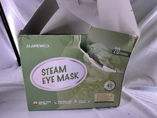 19 Pcs Disposable Steam Eye Mask Bulk Dry Eyes Self Heating New 1 Missing 7/26