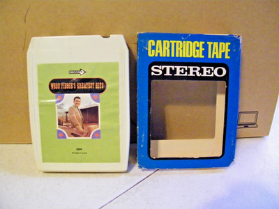 Webb Pierce Greatest Hits 8-Track Tape Decca Records