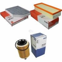 Mahle / Knecht Innenraumfilter LAK 386 Luftfilter LX 2046 ÖLfilter OX 188D