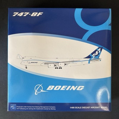 JC Wings 1:400 Boeing 747-8F N50217 interactive LH4BOE169C Scale Model Airplane