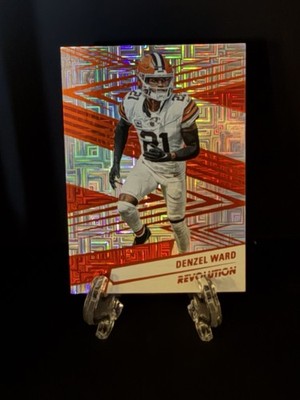 2025 Panini Revolution - Denzel Ward #166 Orange Levels /299