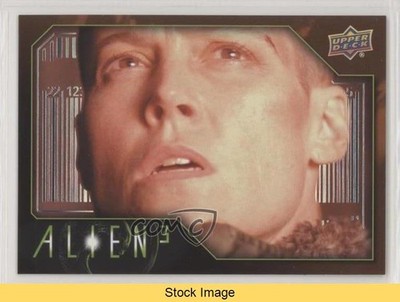 2021 Upper Deck Alien 3 Silver Bar Code Ellen Ripley Explosion #64 READ z6b
