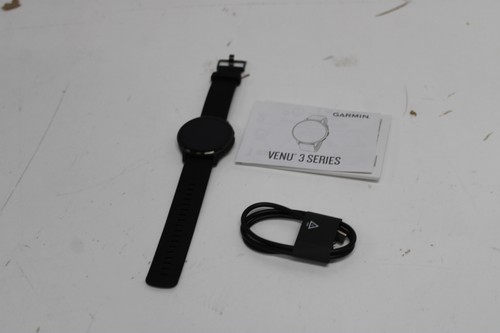 Venu 3 - Montre connectee GPS sport et sante - Gray avec bracelet noir - Photo 7/7