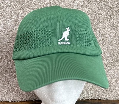 Kangol Tropic Ventair Spacecap Turf Green Baseball Cap Hat Size Medium NWT NEW