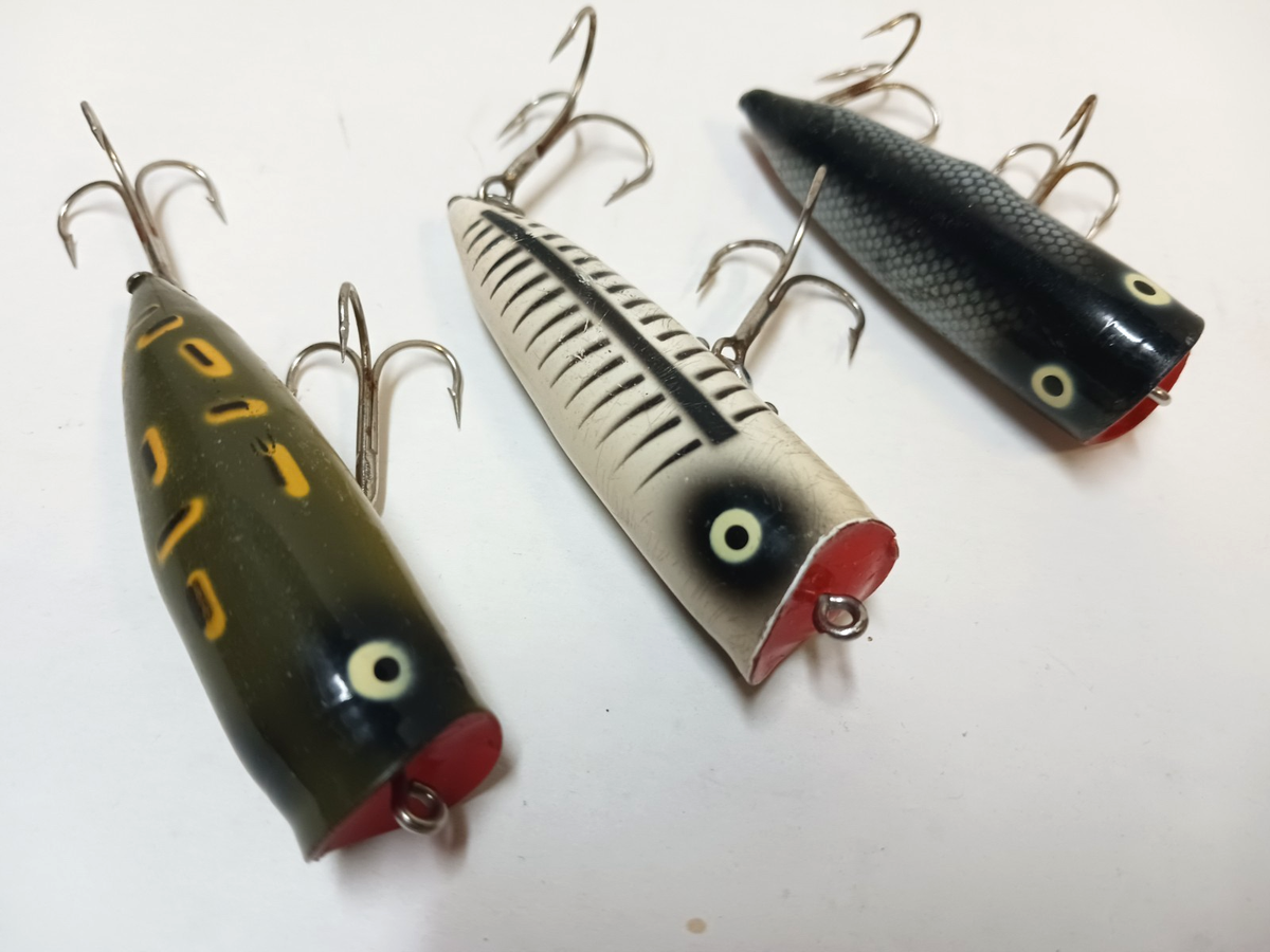 Heddon Chugger Spook Lot of 3 | eBay
