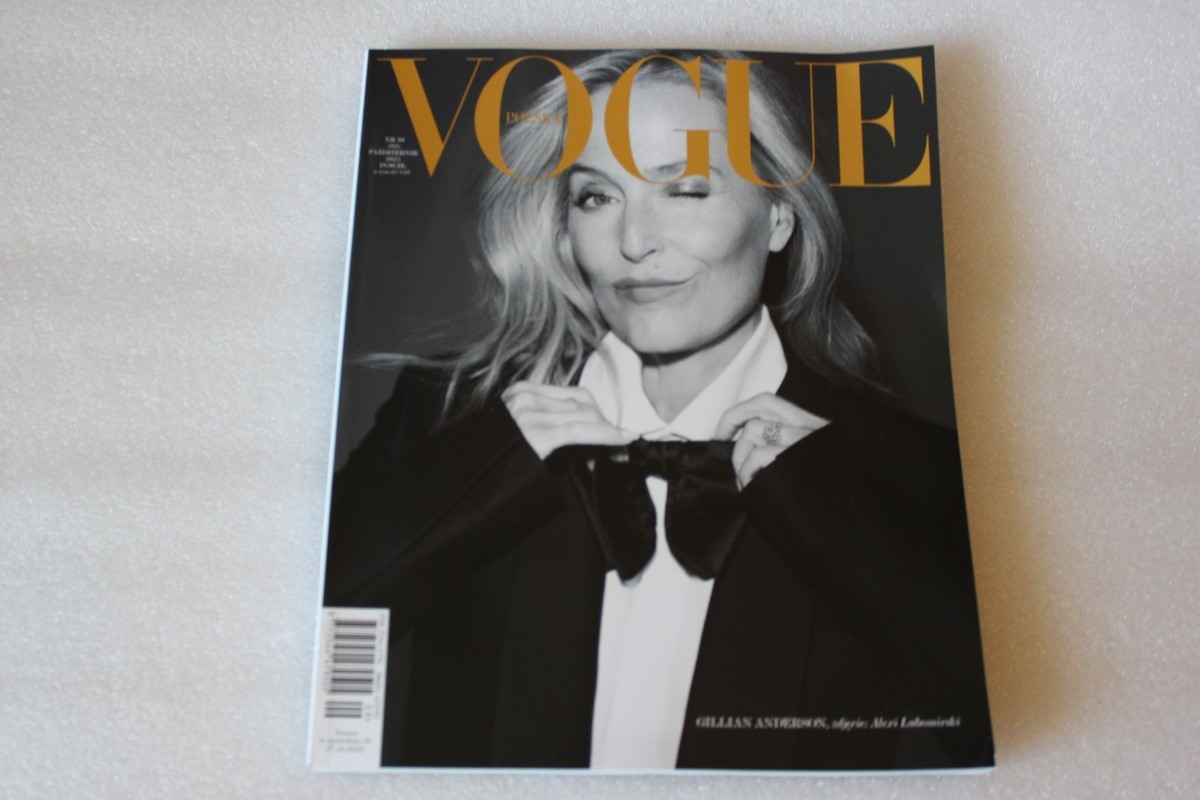 Vogue Polska POLAND 10/2025 Gillian Anderson, Torbicka - NEW