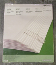 Creative Memories 8-1/2 x11 WHITE Scrapbook Refill Pages 15 Brand NEW