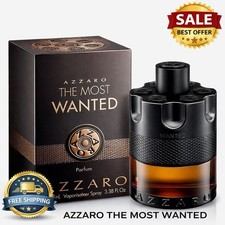 Azzaro The Most Wanted 3.38 oz./ 100 ml. PARFUM Spray for Men  New  Sealed Box