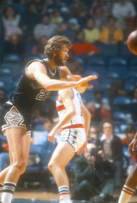 Coby Dietrick San Antonio Spurs passes the ball v the Washington B- Old Photo 1