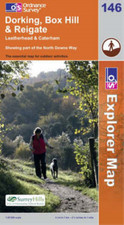 Explorer 146 Dorking, Box Hill and Reigate (OS Explorer Map 146), Ordnance Surve