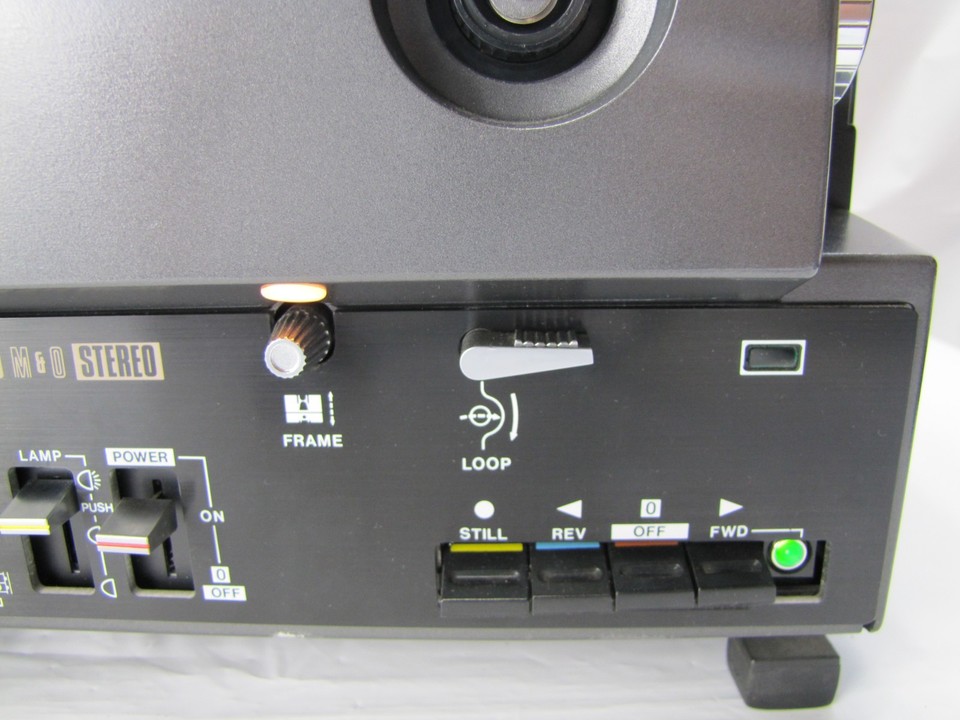 Projector Is Not Working Sign ELMO GS-1200 High Performance Stereo Super 8mm Sound Projector ...