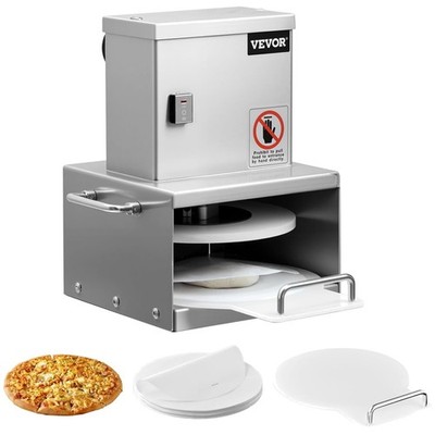 Commercial Pizza Dough Presser with Parchment Paper
