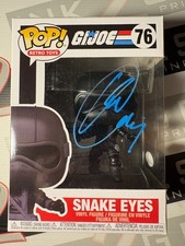 Snake Eyes Funko Pop! signed by Henry Golding Autograph ACOA - Marvel G.I Joe