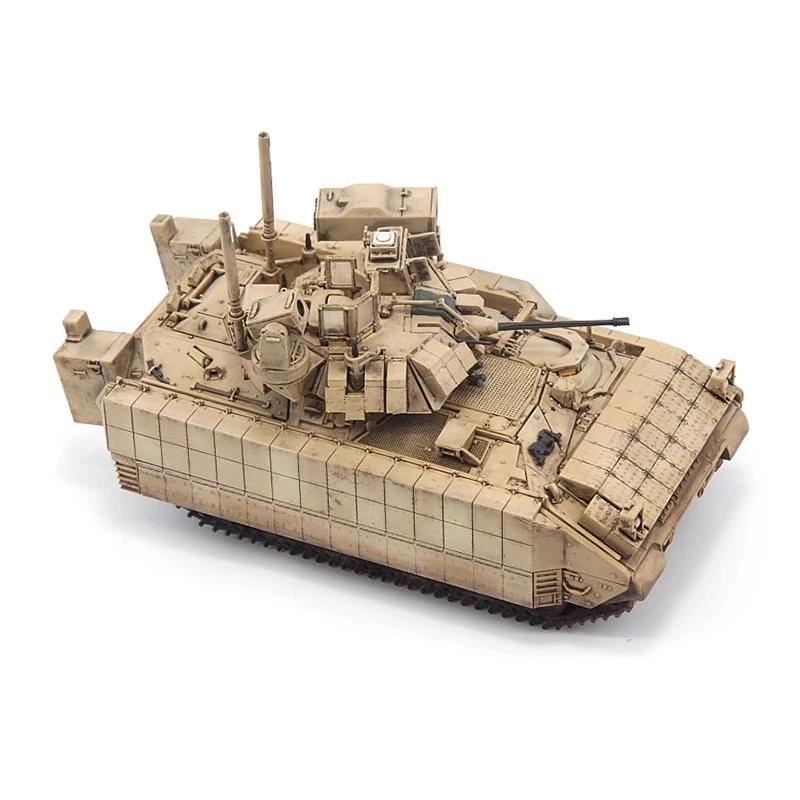 New 1/72 US M2A3 Bradley Infantry Fighting Vehicle Painted Finished Model Decor - Image 2 of 4