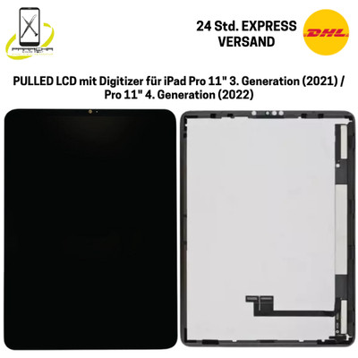 Original Pulled Display Für iPad Pro 11 2021 /Pro 11 2022 Touchscreen Bildschirm