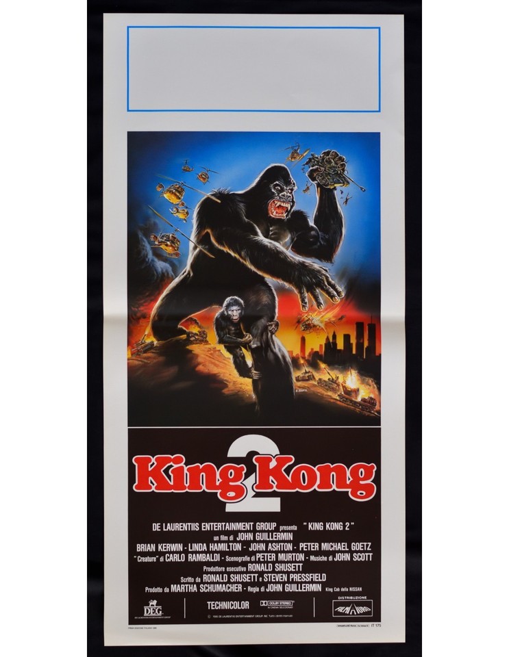 Locandina di King Kong 2 (1987)