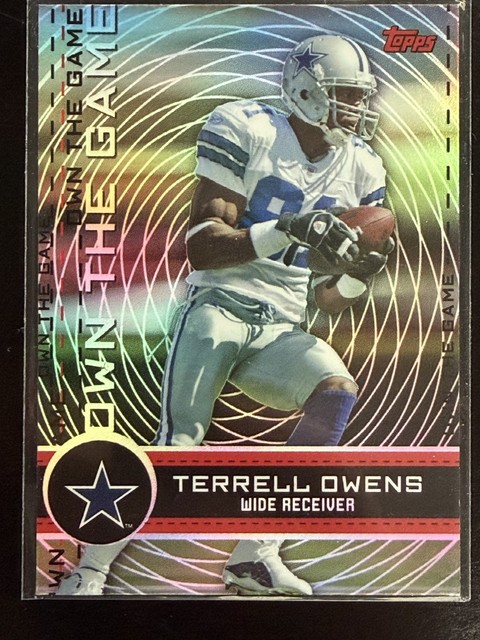 Terrell Owens 2007 Topps #OTG-TO Own the Game Insert Card