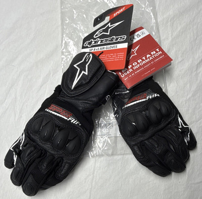 Alpinestars  SP-8 V3 Air   Motorrad Handschuhe   Schwarz   NEU Originalverpackt