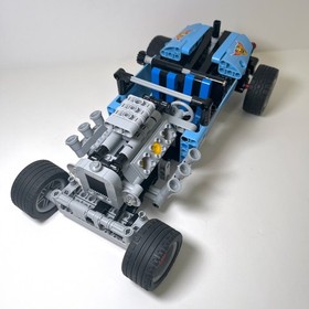 LEGO Technic 42022 Hot Rod/Rally Racer 2-in-1 Build COMPLETE w/ instructions
