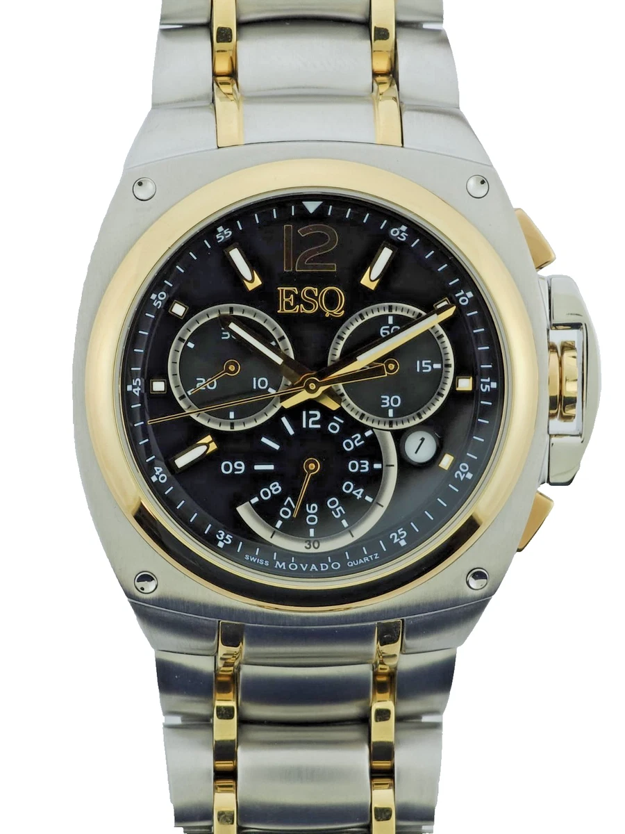 ESQ by Movado E5269 Chronograph MOP Dial Womens Watch Untested Read! ESQ Movado Analog Wristwatches with Chronograph for sale | eBay main image 2
